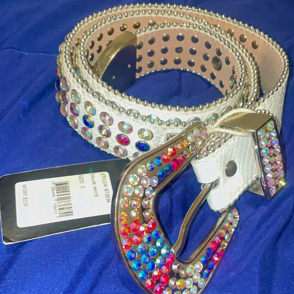 Majestik NY Rhinestone Belt